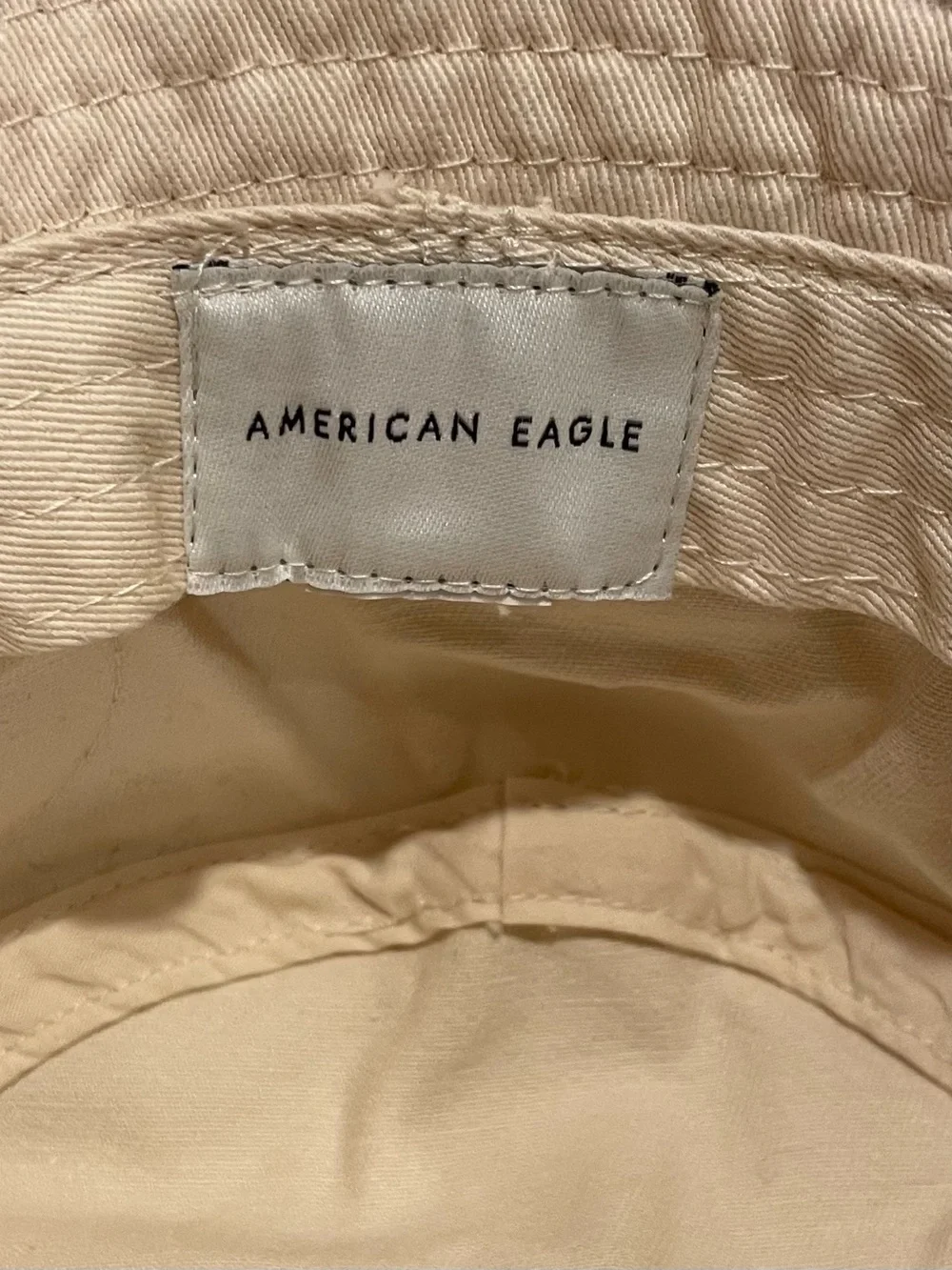 AMERICAN EAGLE Patched Bucket Hat Beach Resort Vacation Coastal Unisex S/M